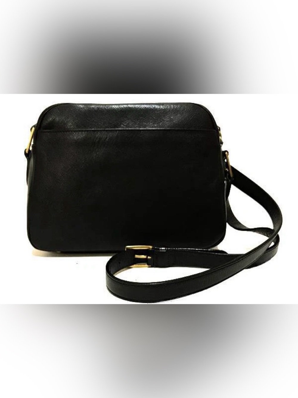 S Vintage Madison Zip Gramercy Small Crossbody Bag Satchel - Made in Italy